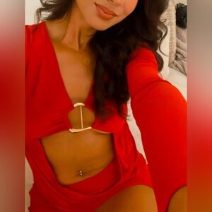 SOLD Red 2 Piece Set